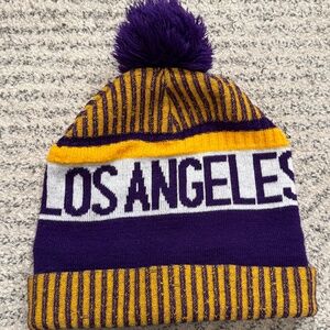 Los Angeles Lakers Beanie Hat